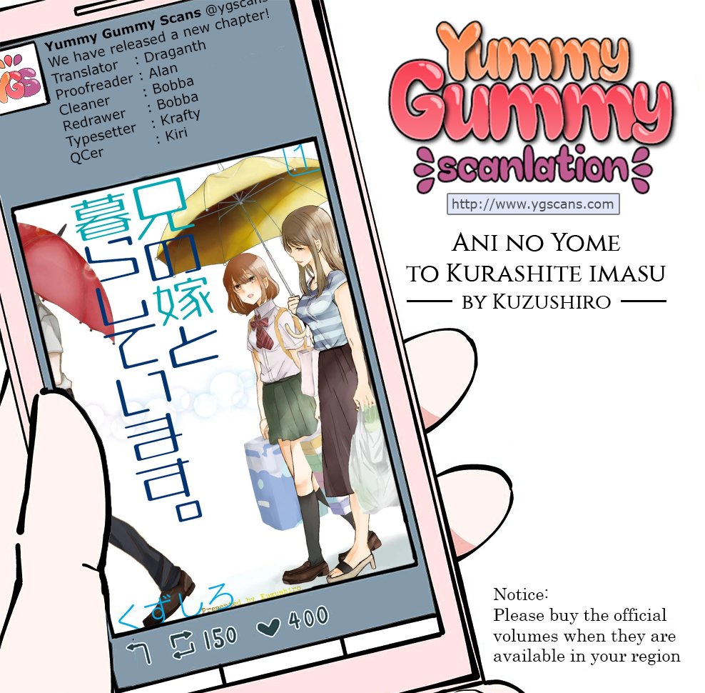 Ani No Yome To Kurashite Imasu Chapter 7 - Trang 0