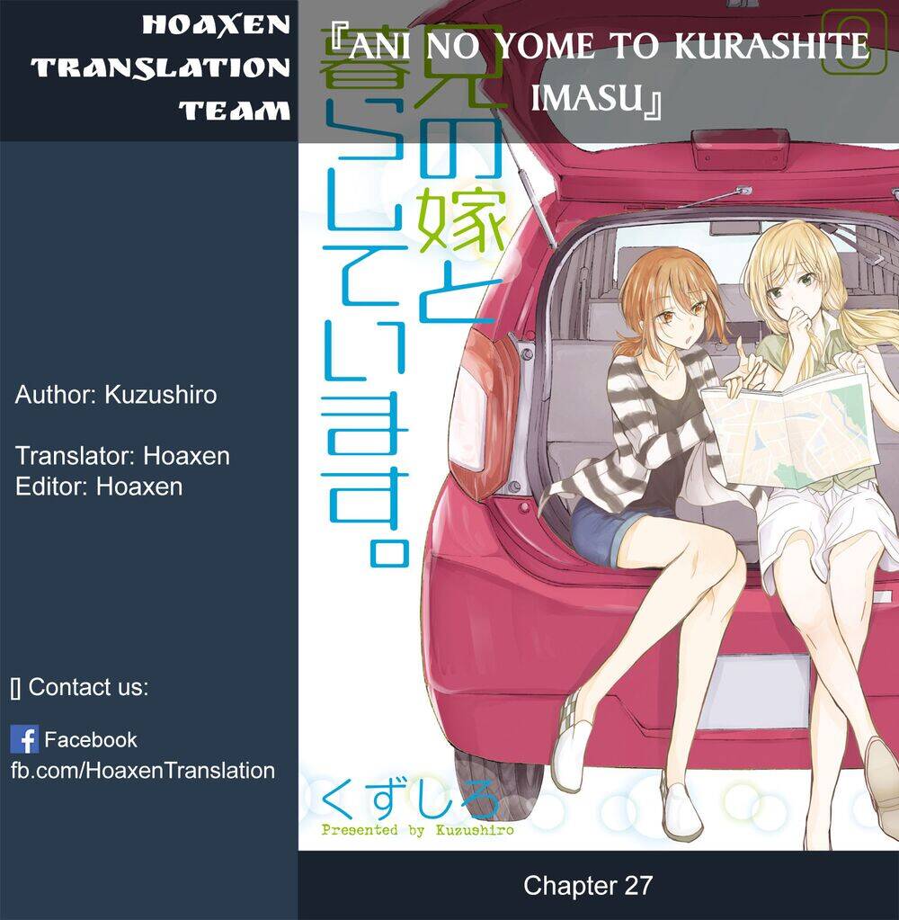 Ani No Yome To Kurashite Imasu Chapter 29 - Trang 0