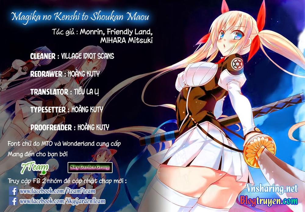 Magika No Kenshi To Shoukan Maou Chapter 7 - Trang 0