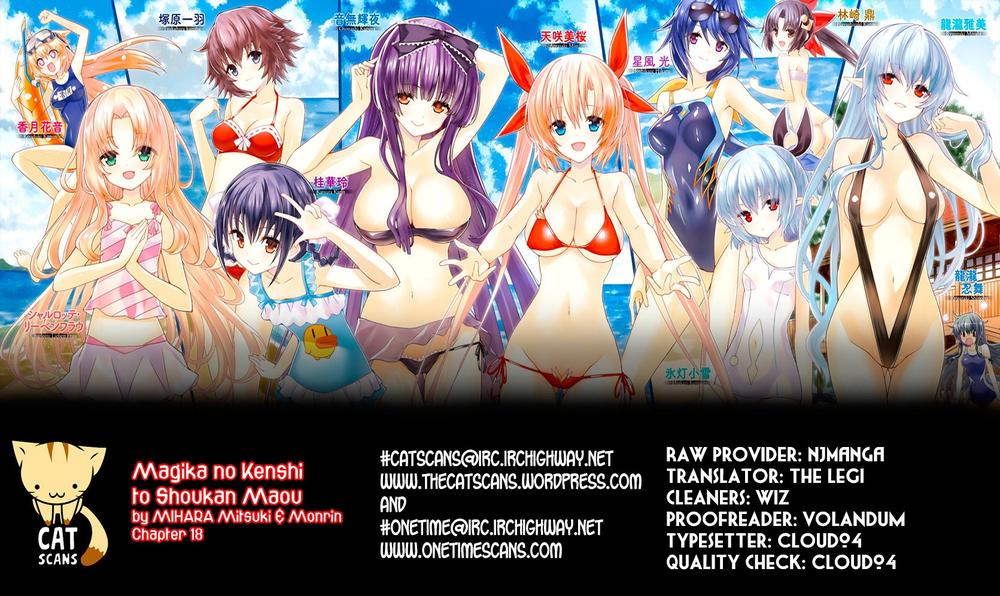 Magika No Kenshi To Shoukan Maou Chapter 18 - Trang 1