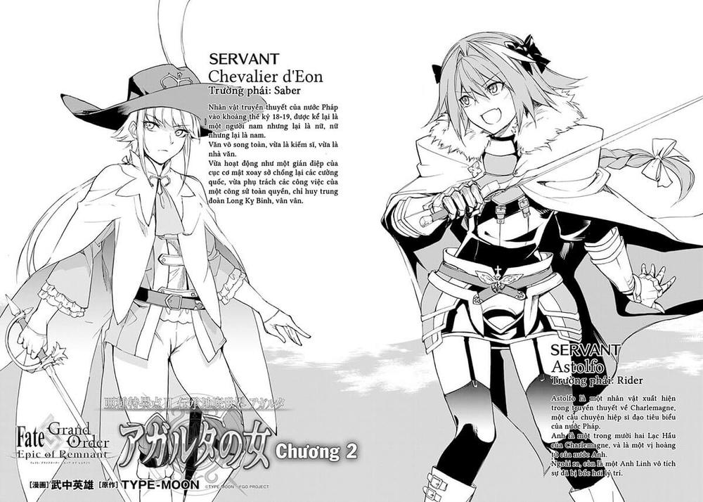 Fate/Grand Order: Epic Of Remnant - Agartha Chapter 2 - Trang 1