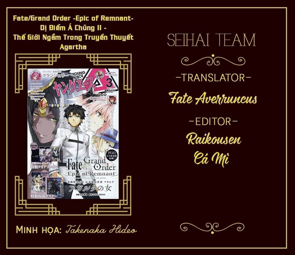 Fate/Grand Order: Epic Of Remnant - Agartha Chapter 19 - Trang 0