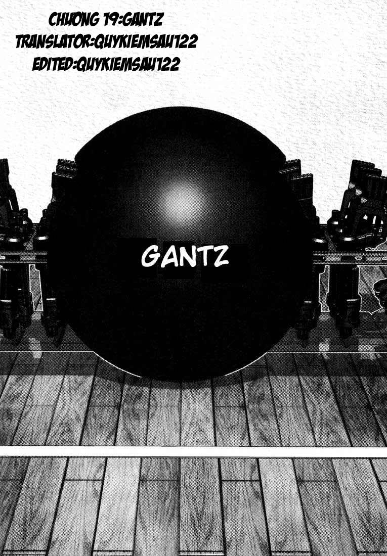 Gantz Chapter 19 - Trang 0