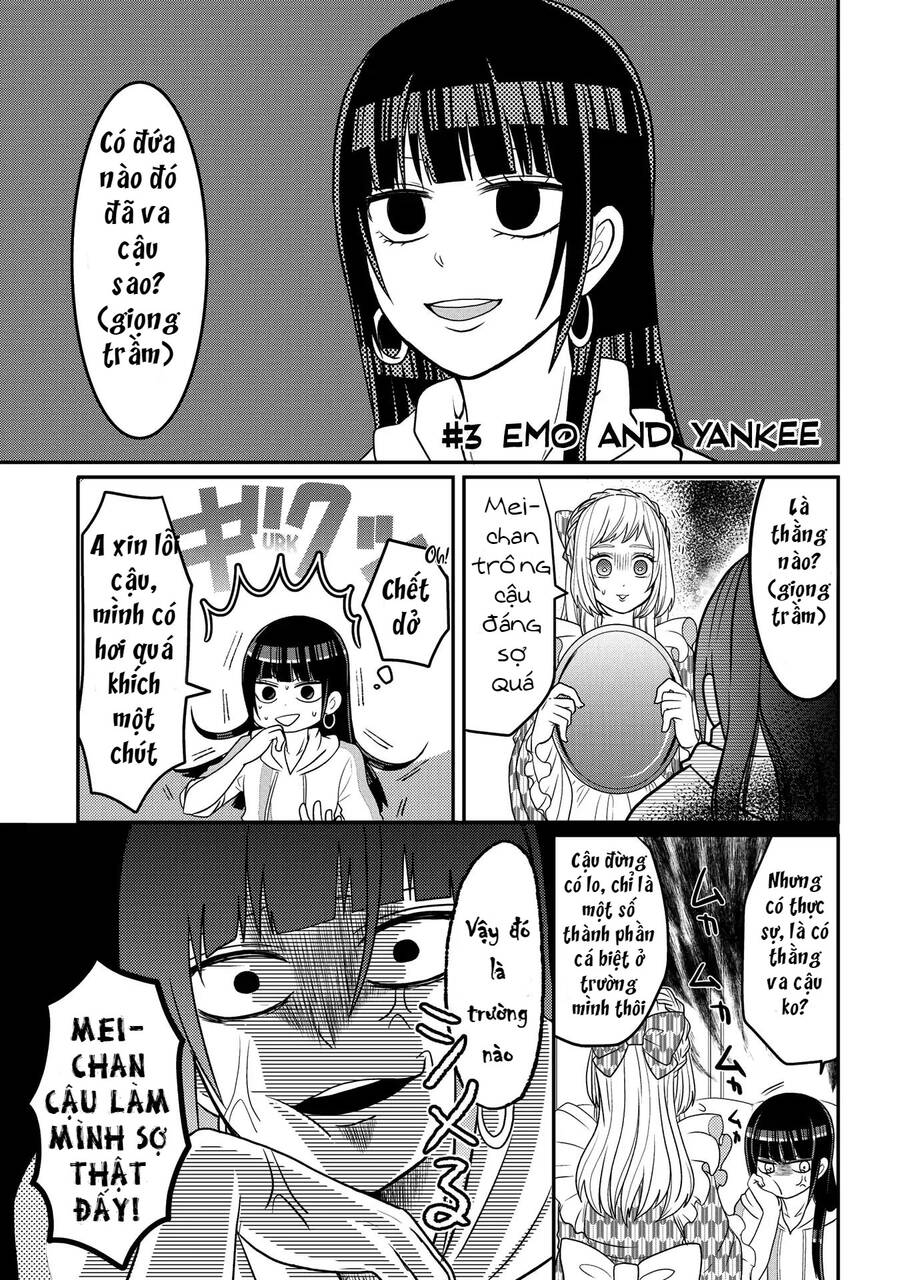 Josou Shite Mendoukusai Koto Ni Natteru Nekura To Yankee No Ryou Kataomoi Chapter 3 - Trang 0