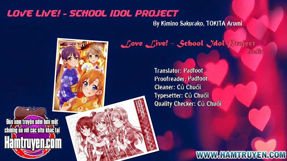 Love Live! - School Idol Project Chapter 1.5 - Trang 0