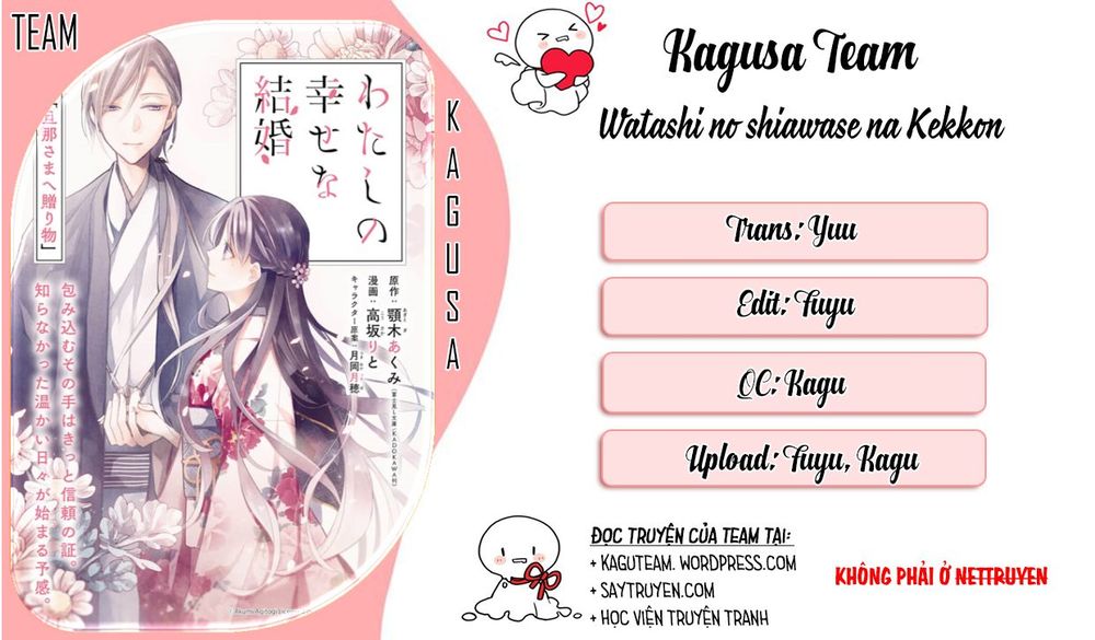 Watashi No Shiawase Na Kekkon Chapter 12 - Trang 0