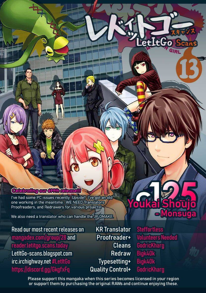 Youkai Shoujo - Monsuga Chapter 125 - Trang 0