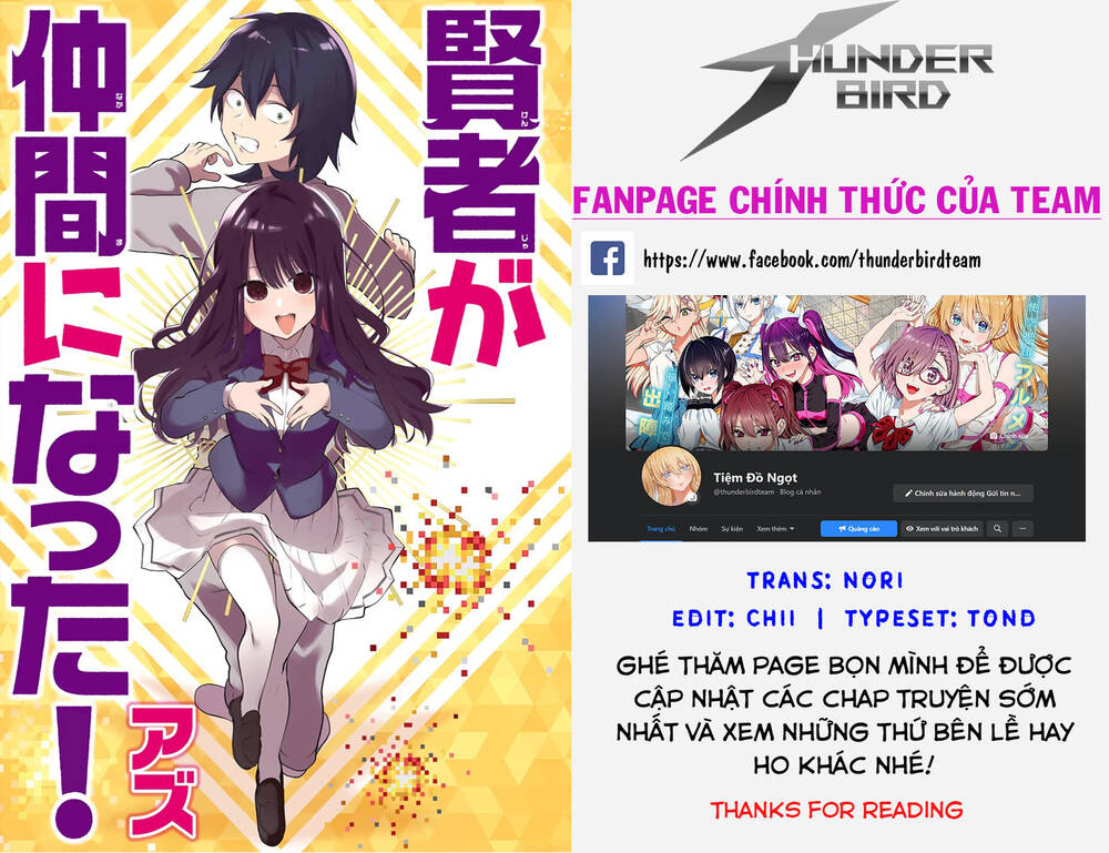 Kenja Ga Nakama Ni Natta! Chapter 13 - Trang 0