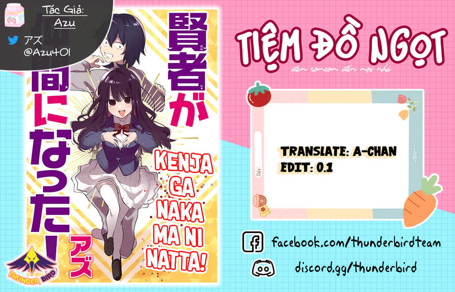 Kenja Ga Nakama Ni Natta! Chapter 25 - Trang 0