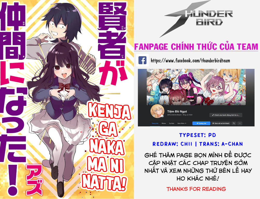 Kenja Ga Nakama Ni Natta! Chapter 15 - Trang 0