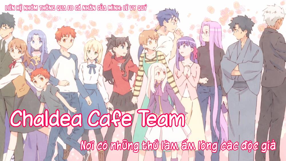 Thực Đơn Hôm Nay Cho Gia Đình Emiya Chapter 3 - Trang 0