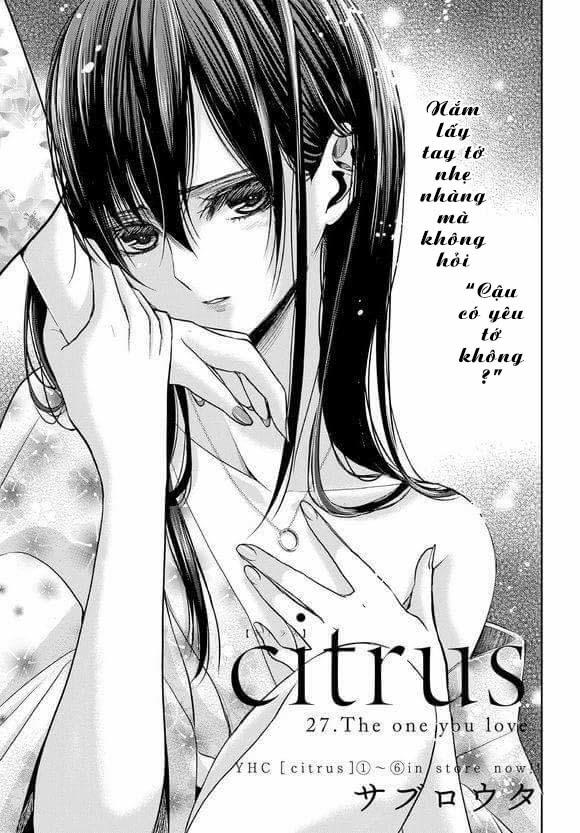 Citrus Chapter 27 - Trang 1
