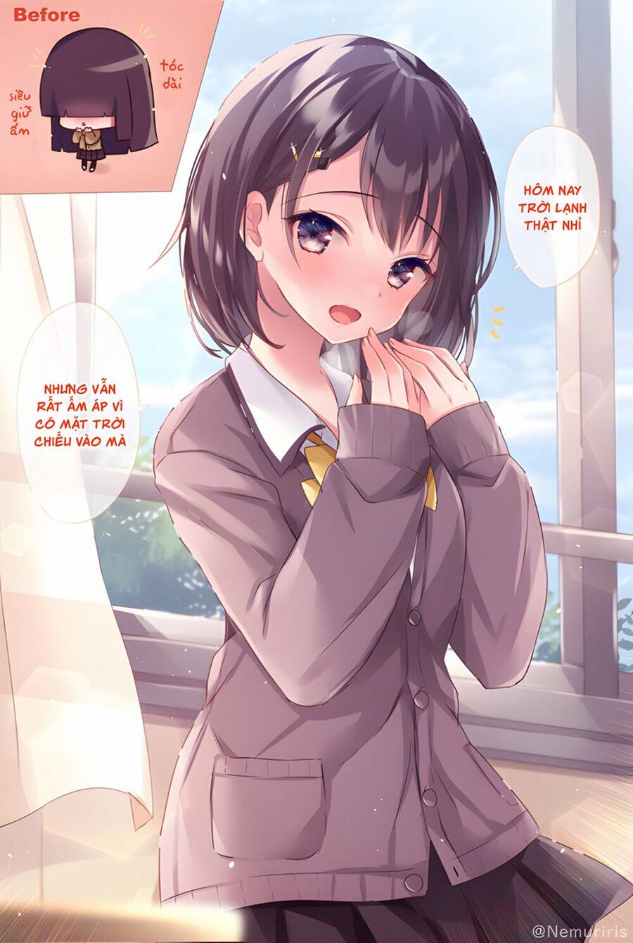 The Girl Sitting Next To Me Chapter 8 - Trang 0