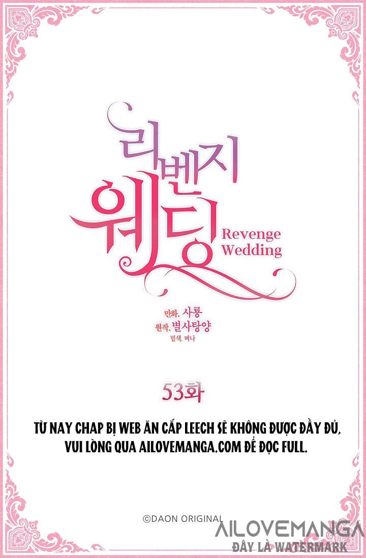 Hôn Lễ Báo Thù Chapter 53 - Trang 0