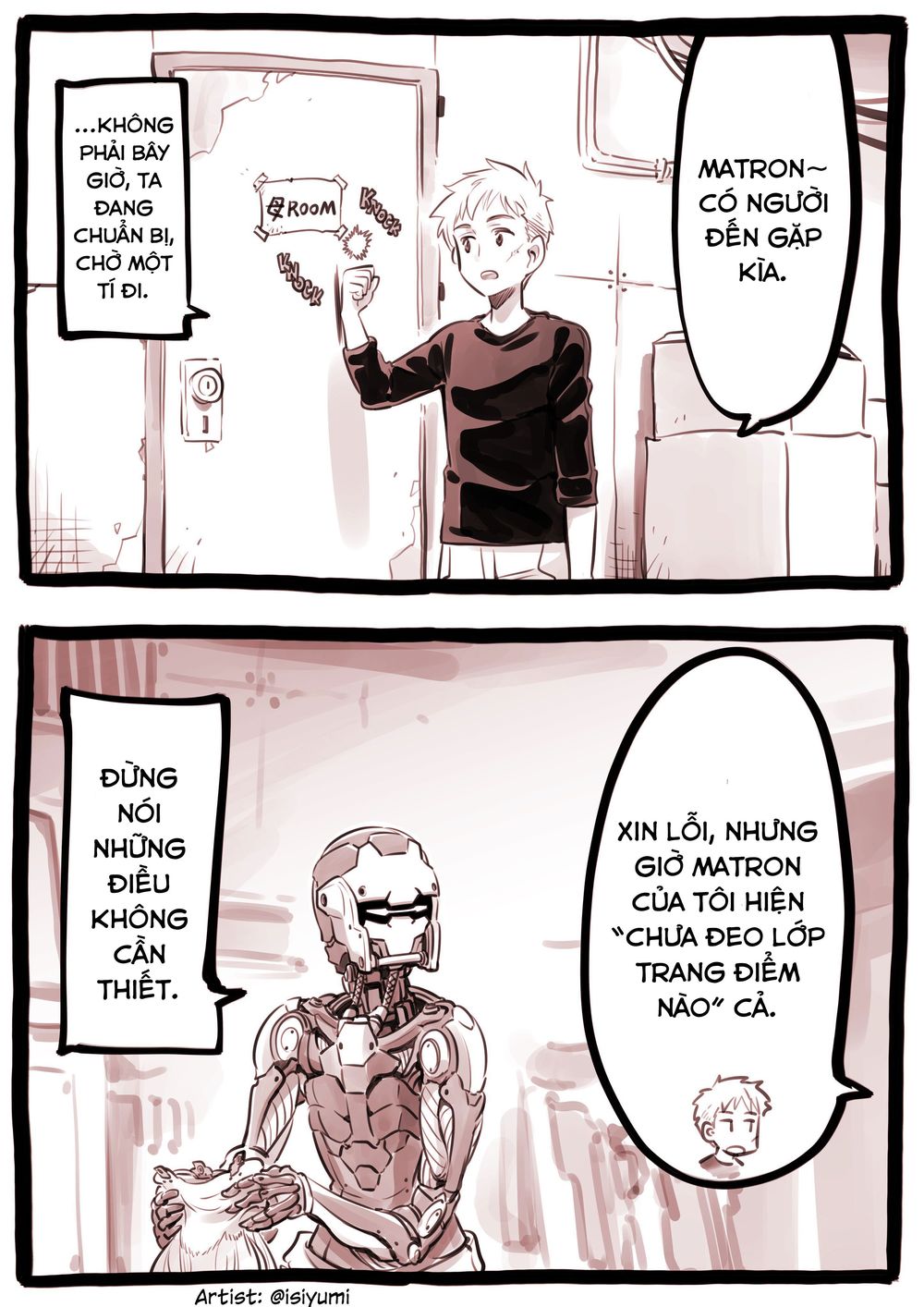 A Story About A Droid Chapter 5 - Trang 0