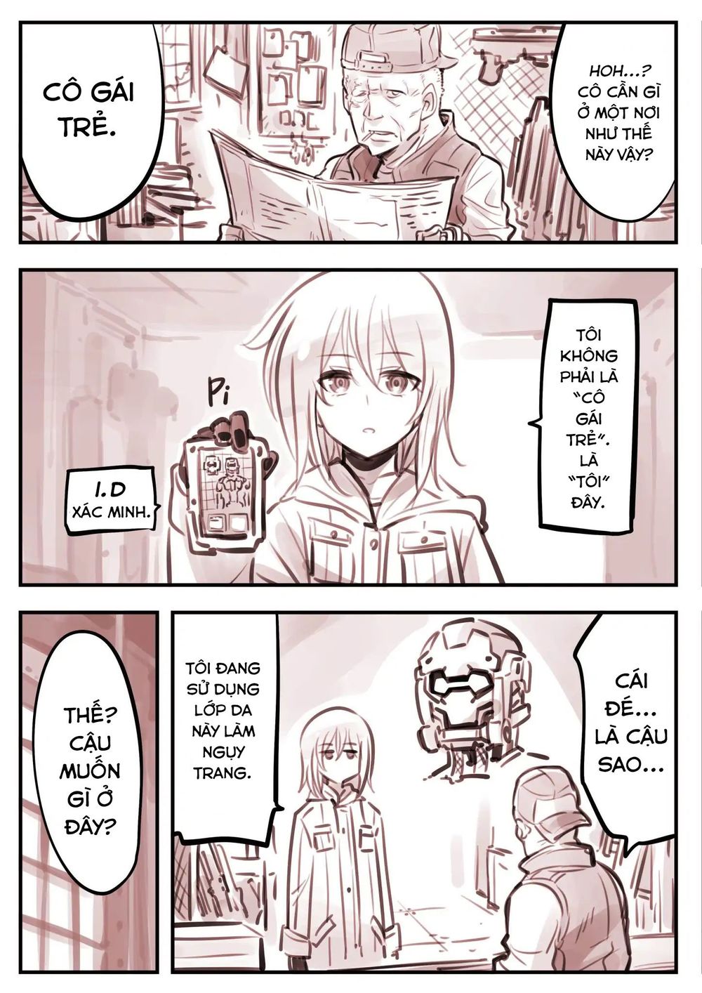 A Story About A Droid Chapter 4 - Trang 0