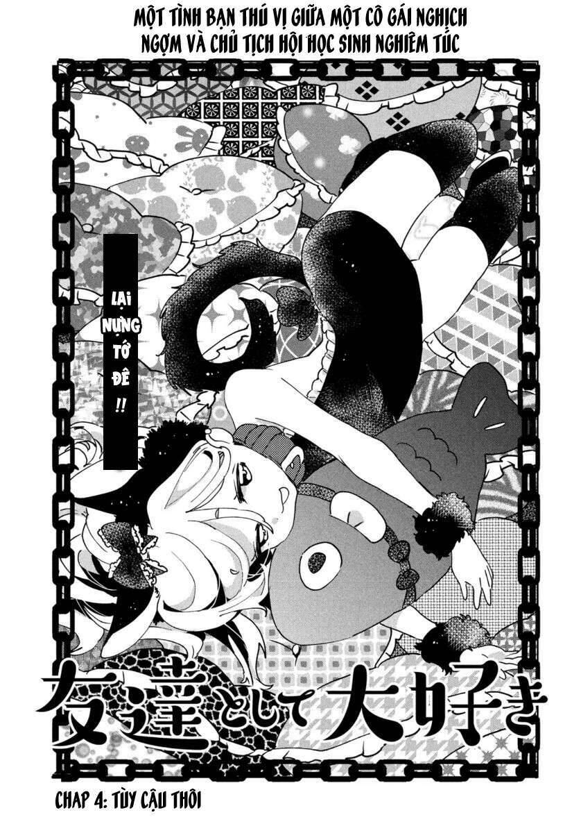 Tớ Yêu Cậu Với Tư Cách Một Người Bạn Chapter 4 - Trang 0