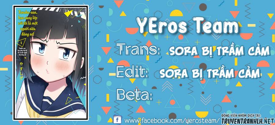 Tanaka-San Trong Lớp Tôi Thật Sự Là Siêu Đáng Sợ Chapter 35 - Trang 0