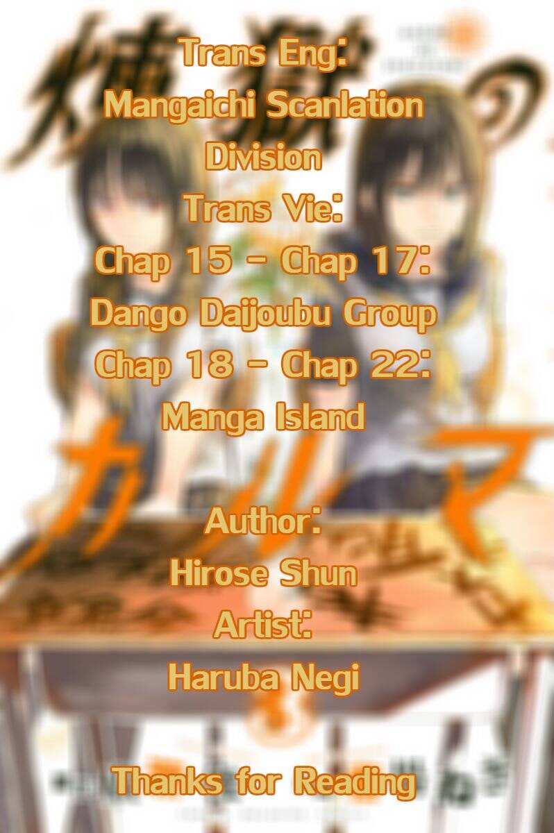 Sengoku No Karma Chapter 22 - Trang 0
