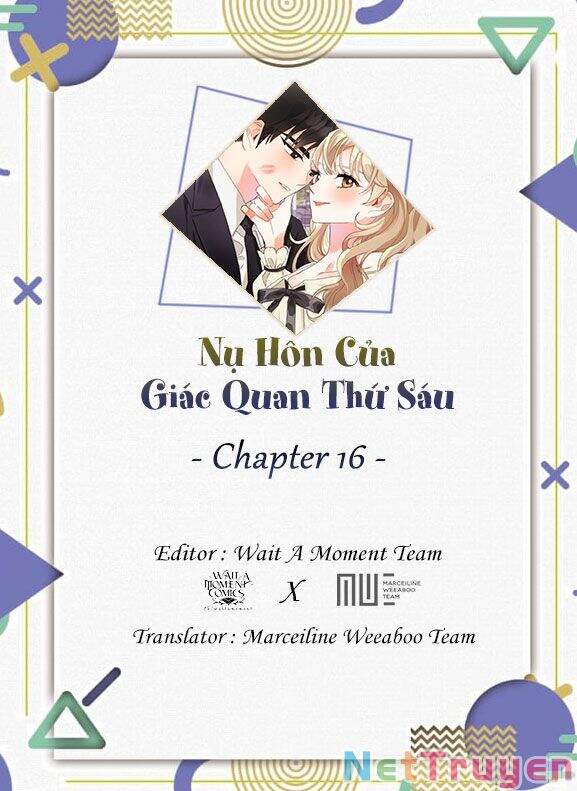 Nụ Hôn Của Giác Quan Thứ Sáu Chapter 16 - Trang 0