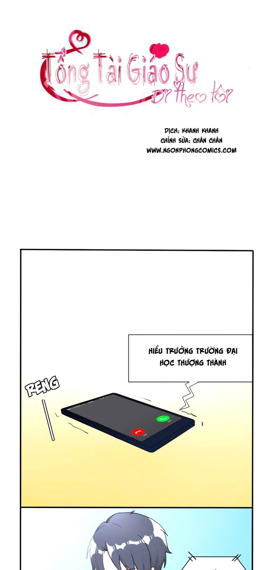 Tổng Tài Giáo Sư Đi Theo Tôi Chapter 3 - Trang 0