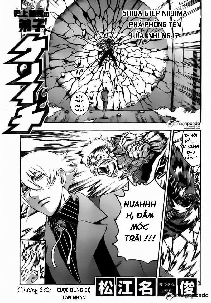History’s Strongest Disciple Kenichi Chapter 572 - Trang 0