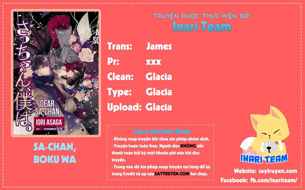 Dear Sa-Chan Chapter 2 - Trang 0