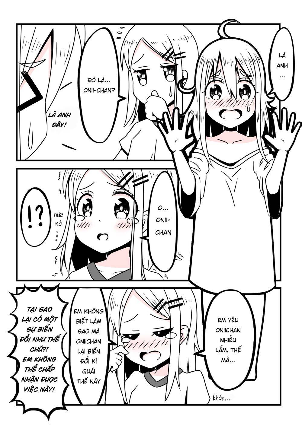 Oniichan Ga Imouto Ni Naru Hanashi Chapter 2 - Trang 0