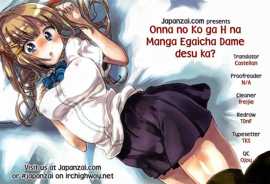 Onna No Ko Ga H-Na Manga Egaicha Dame Desuka Chapter 6.2 - Trang 0