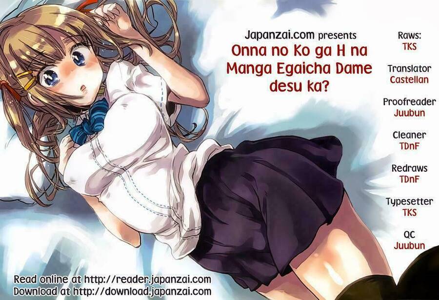 Onna No Ko Ga H-Na Manga Egaicha Dame Desuka Chapter 8 - Trang 0