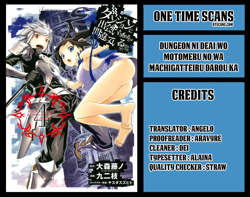 Dungeon Ni Deai O Motomeru No Wa Machigatte Iru Darou Ka Chapter 76 - Trang 0