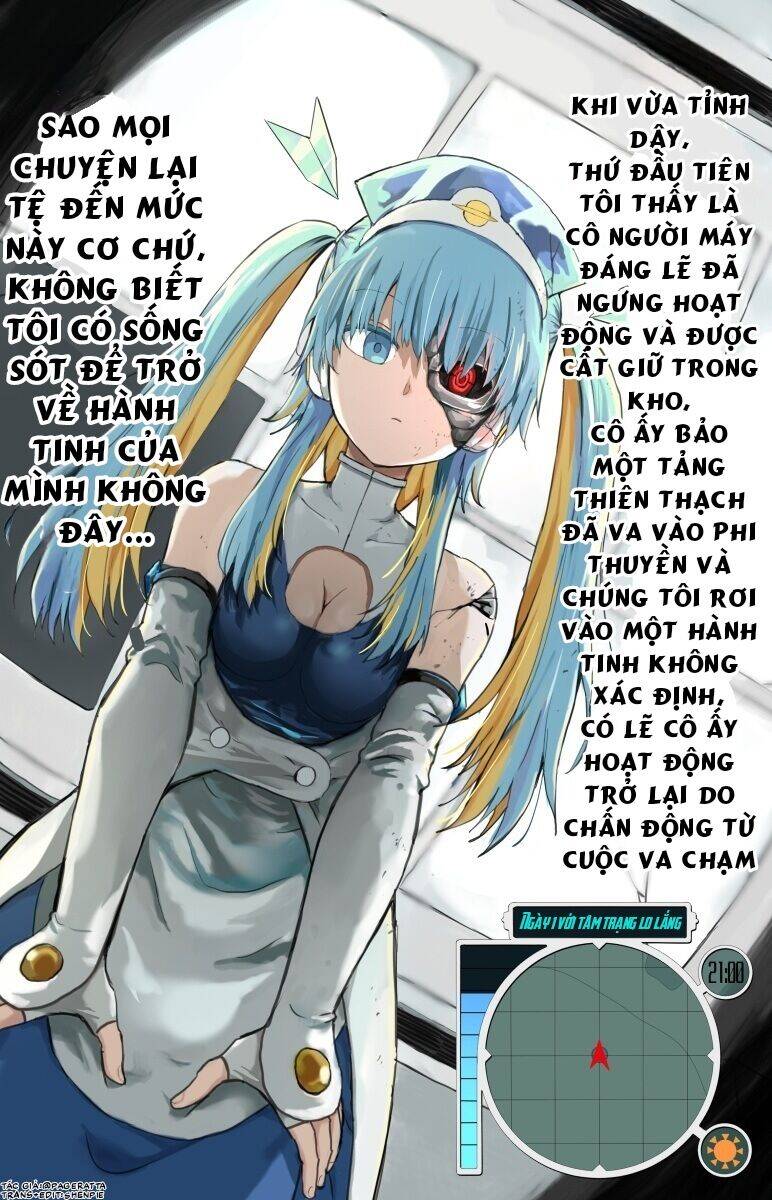 Cùng Cô Người Máy Sinh Tồn Trên Hành Tinh Bí Ẩn Chapter 1 - Trang 0