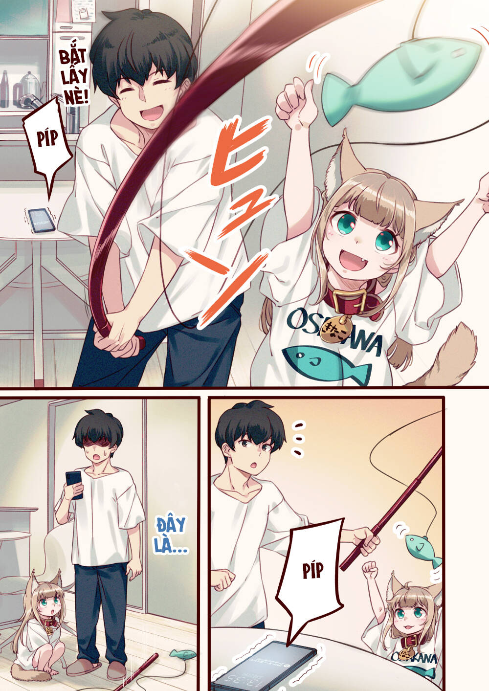 Uchi Ni Neko Ga Yattekita! Chapter 6 - Trang 1