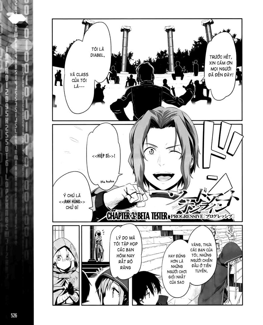 Sword Art Online: Progressive Chapter 3 - Trang 1