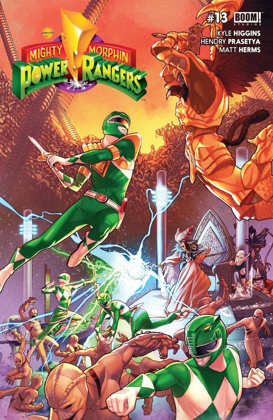 Mighty Morphin Power Rangers Chapter 13 - Trang 0