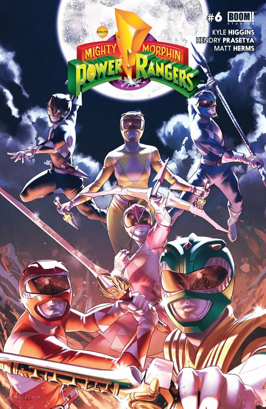 Mighty Morphin Power Rangers Chapter 6 - Trang 0