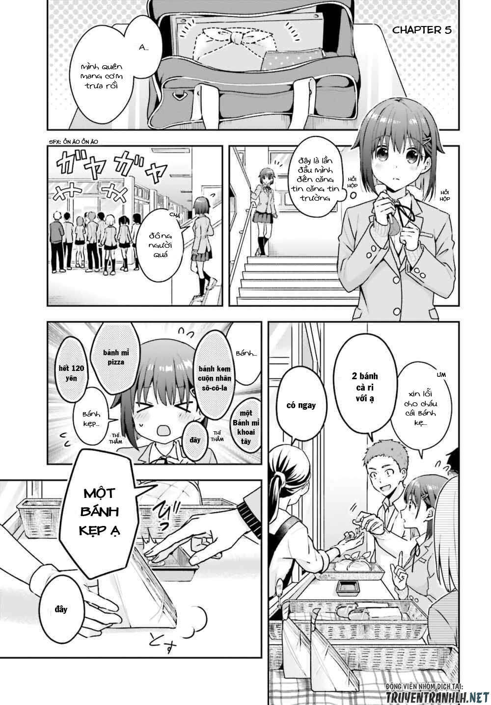 Komori-San Trầm Lặng Và Oobayashi-Kun Ồn Ào Chapter 5 - Trang 0