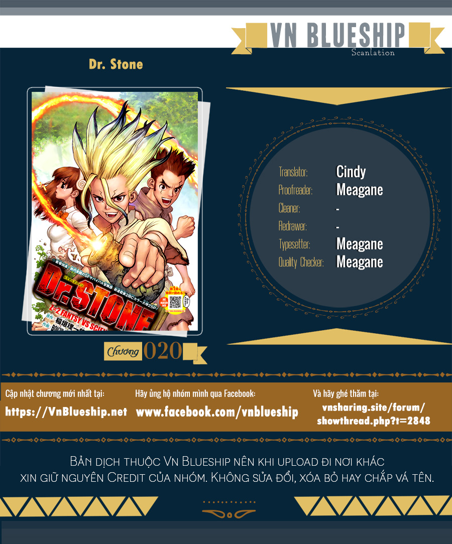 Dr.stone Chapter 20 - Trang 0