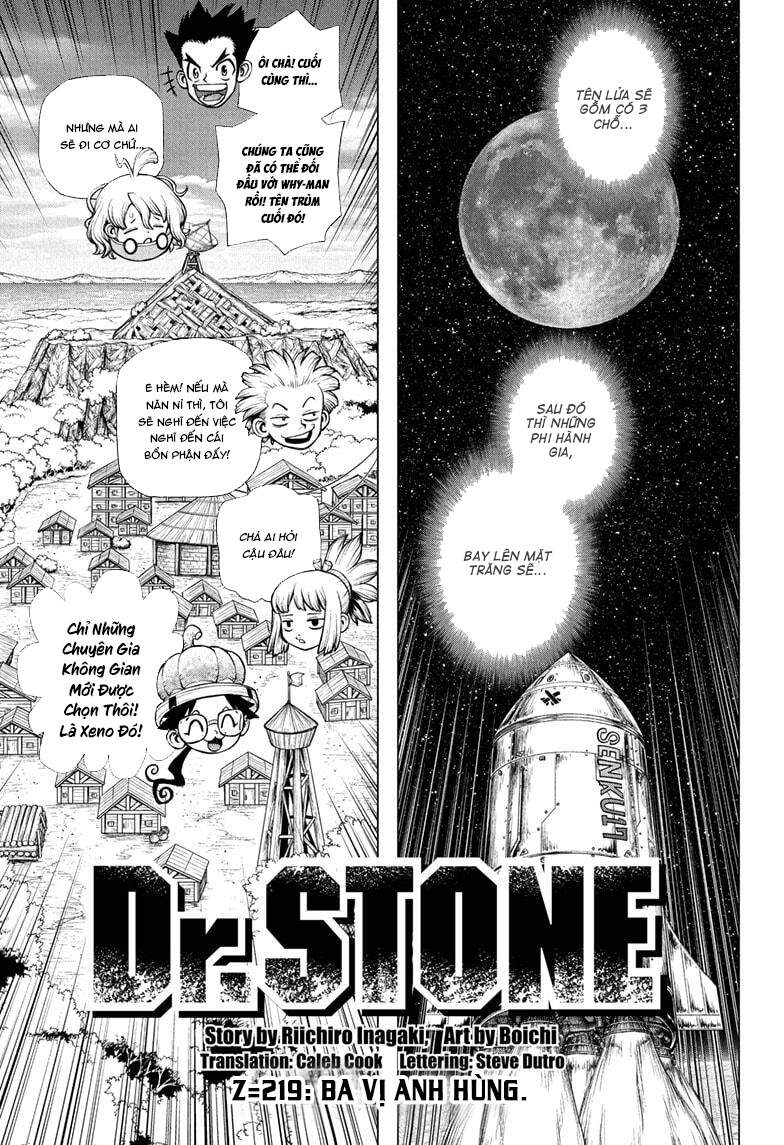 Dr.stone Chapter 219 - Trang 1