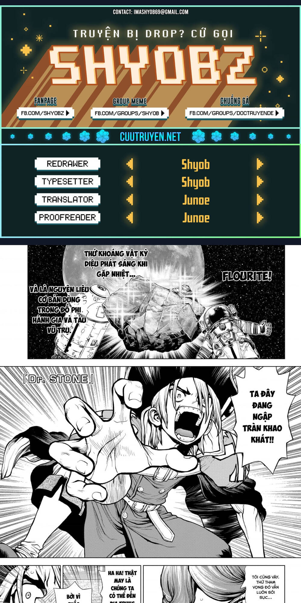 Dr.stone Chapter 202 - Trang 0