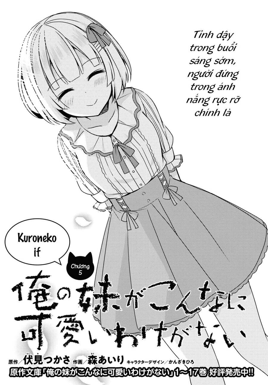 Ore No Imouto Ga Konnani Kawaii Wake Ga Nai Kuroneko If Chapter 5 - Trang 0