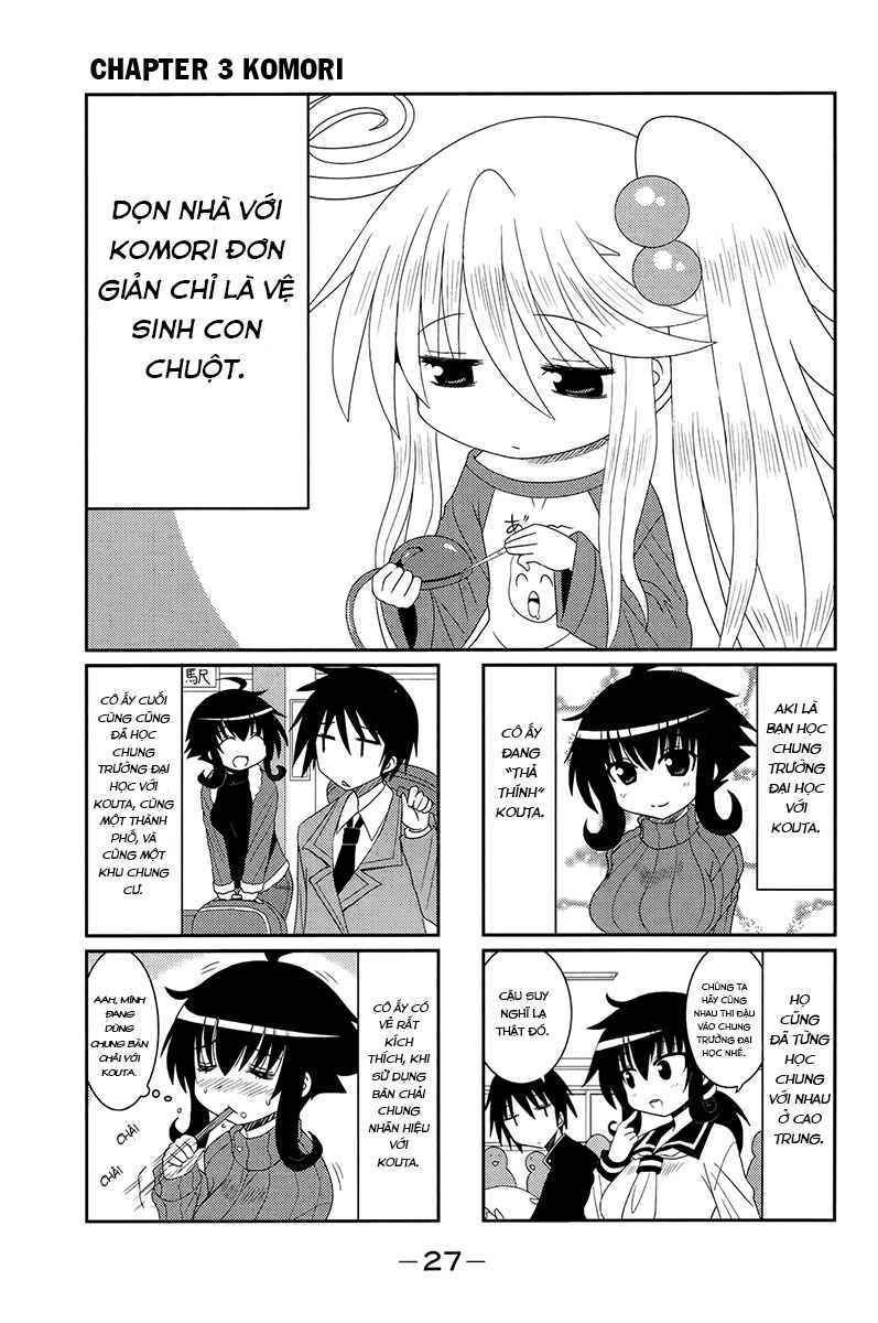 Komori-Chan Wa Yaruki O Dase Chapter 3 - Trang 1