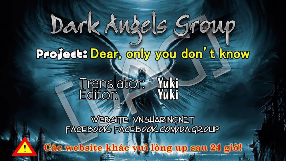 Dear, Only You Don’t Know! Chapter 14 - Trang 0