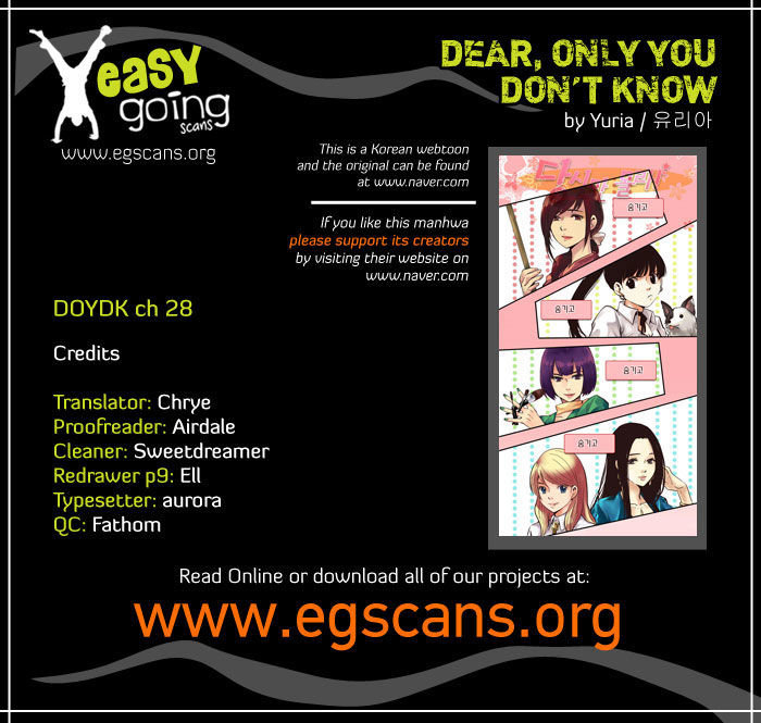 Dear, Only You Don’t Know! Chapter 28 - Trang 0