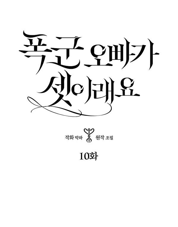 Ba Người Anh Trai Của Tôi Là Bạo Quân Chapter 10 - Trang 0