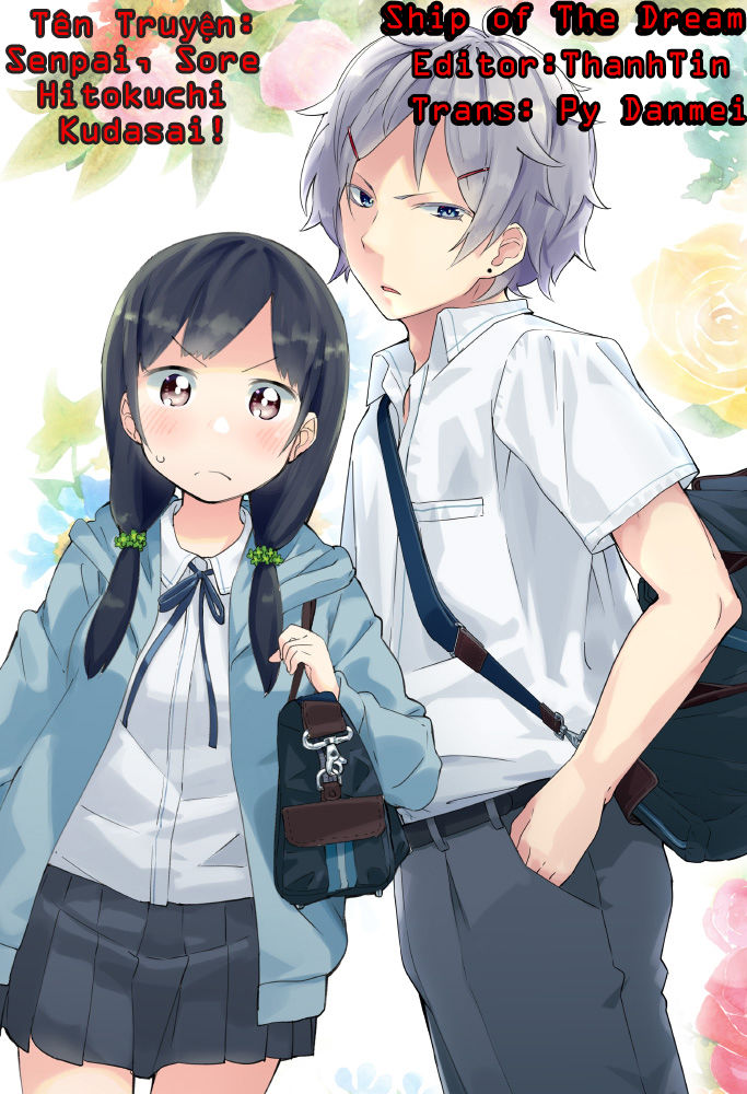Senpai, Sore Hitokuchi Kudasai! Chapter 5 - Trang 0