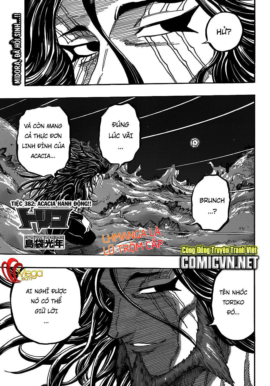 Toriko - Thợ Săn Ẩm Thực Chapter 382 - Trang 0