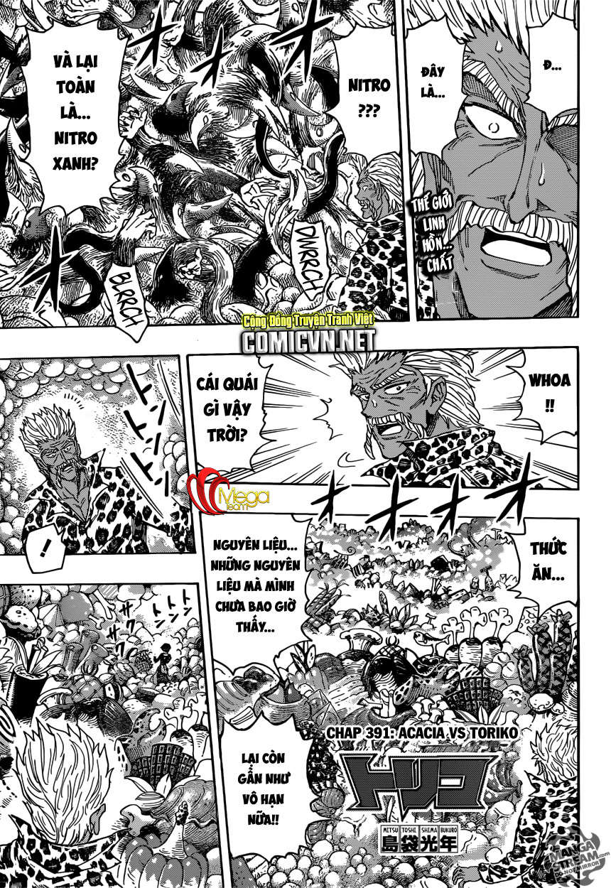 Toriko - Thợ Săn Ẩm Thực Chapter 391 - Trang 0