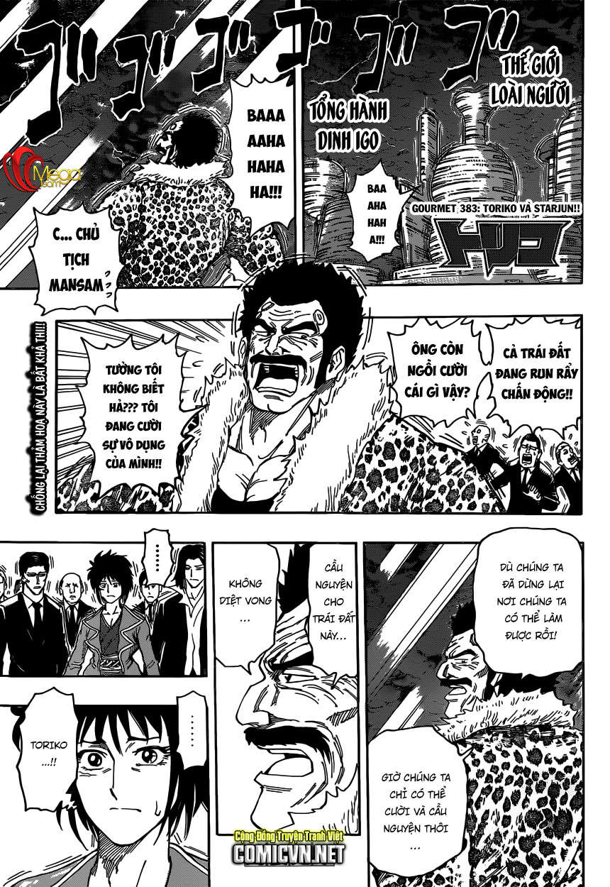 Toriko - Thợ Săn Ẩm Thực Chapter 383 - Trang 0