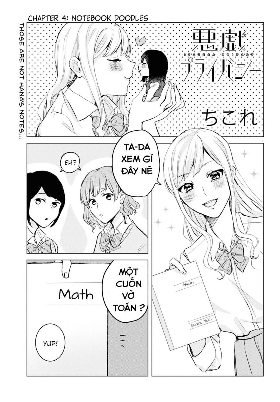 Itazura Privacy Chapter 4 - Trang 0